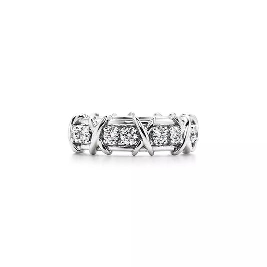 [Eterna Jewels]SIXTEEN STONE SILVER RING