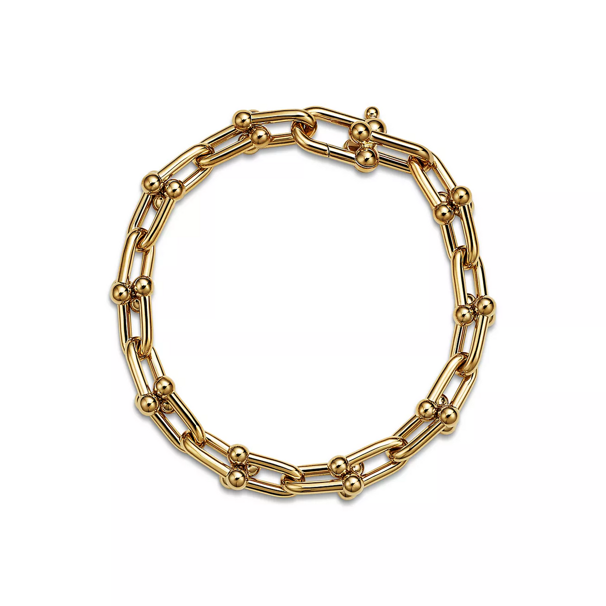 [Eterna Jewels]HARDWEAR MEDIUM LINK 20 MOTIF GOLD BRACELET