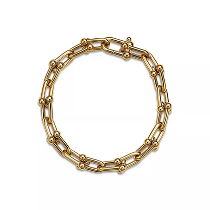 [Eterna Jewels]HARDWEAR MEDIUM LINK 20 MOTIF GOLD BRACELET