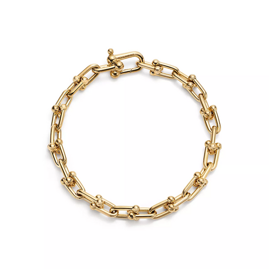 [Eterna Jewels]HARDWEAR SMALL LINK 26 MOTIF GOLD BRACELET
