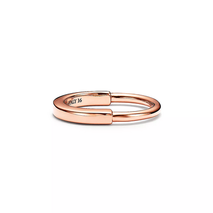 [Eterna Jewels]LOCK RING PINK GOLD