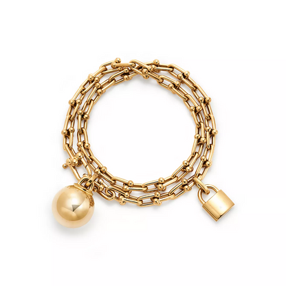 [Eterna Jewels]HARDWEAR SMALL WRAP GOLD BRACELET