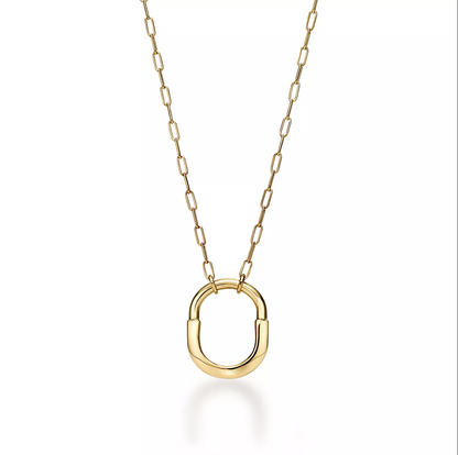 [Eterna Jewels]LOCK NECKLACE GOLD