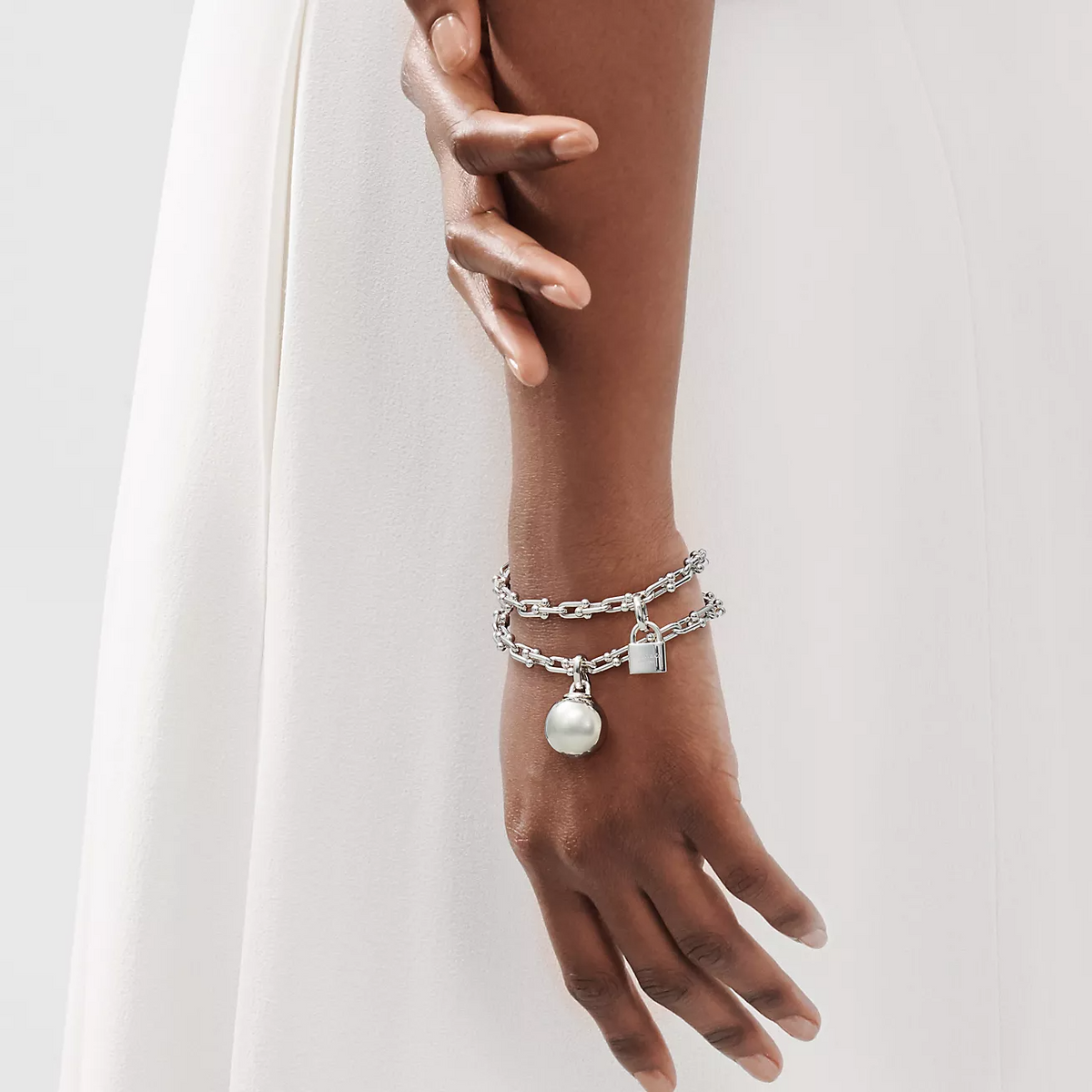 [Eterna Jewels]HARDWEAR SMALL WRAP SILVER BRACELET