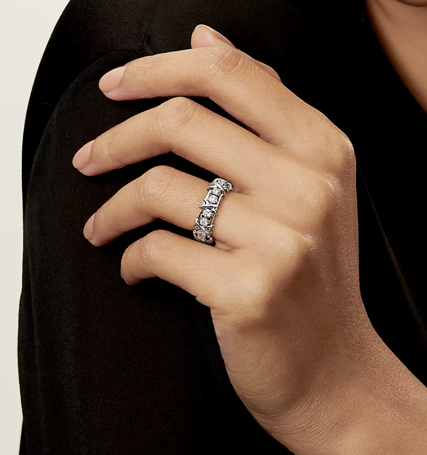 [Eterna Jewels]SIXTEEN STONE SILVER RING