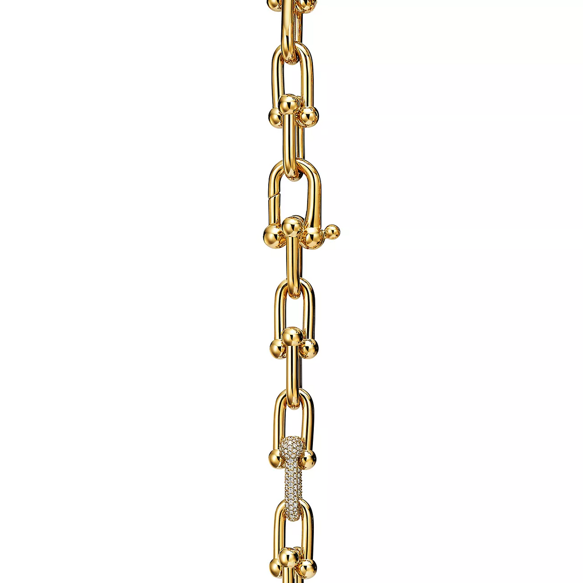 [Eterna Jewels]HARDWEAR LARGE LINK GOLD DIAMOND BRACELET