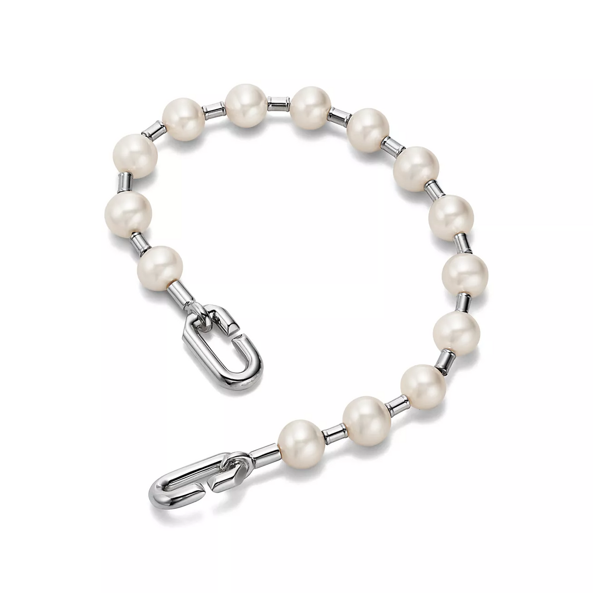 [Eterna Jewels]PEARL 7-8MM SILVER BRACELET