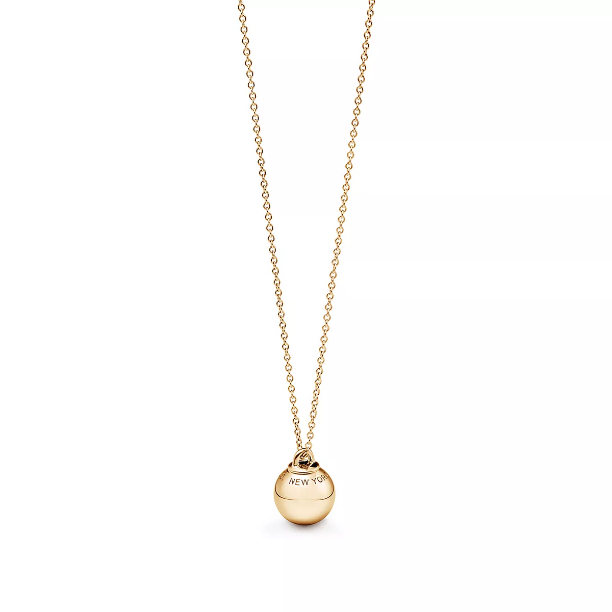 [Eterna Jewels]BALL PENDANT 12.75MM NECKLACE
