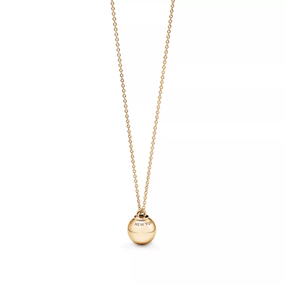 [Eterna Jewels]BALL PENDANT 12.75MM NECKLACE