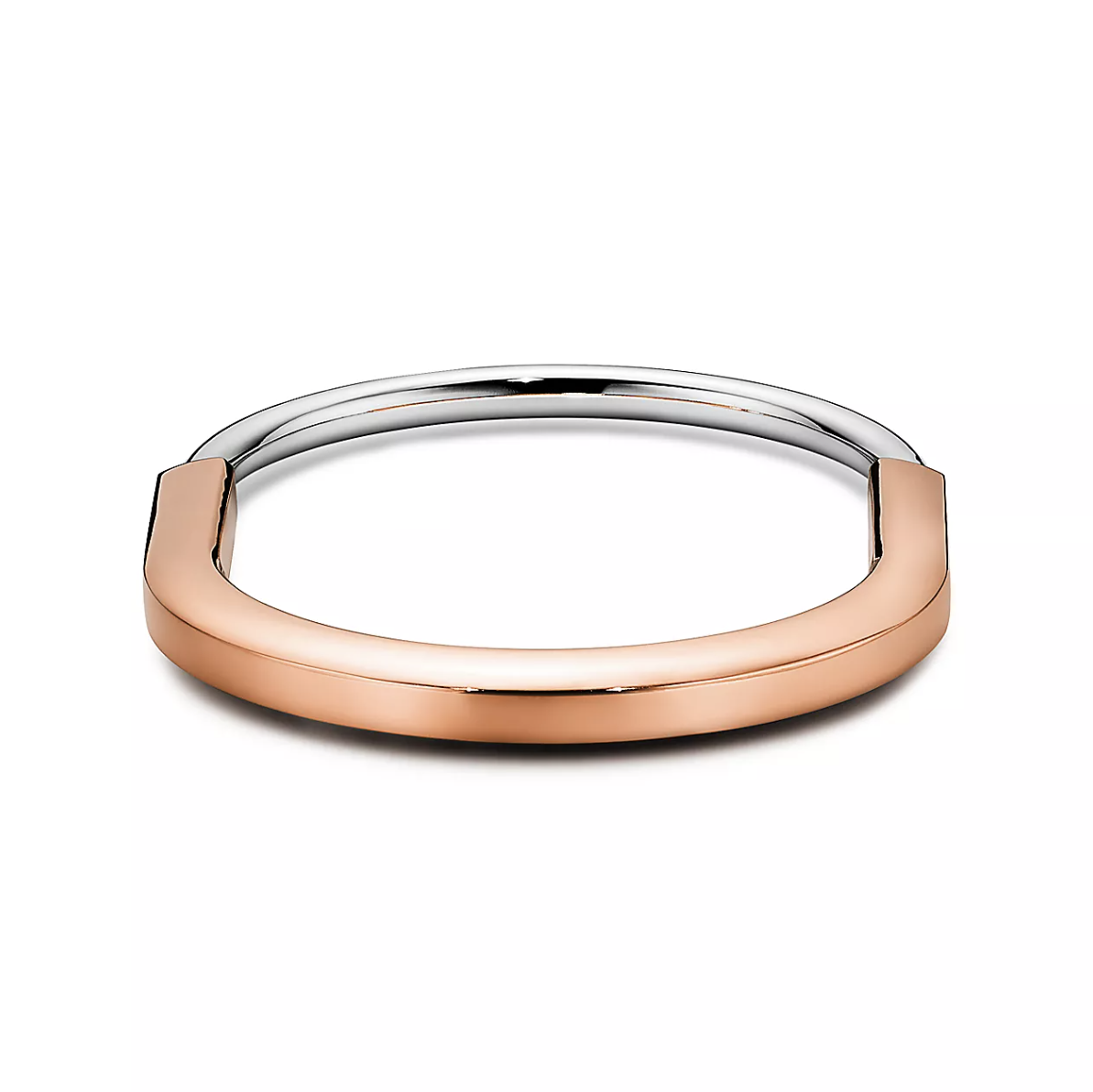 [Eterna Jewels]LOCK BRACELET ROSE AND WHITE GOLD
