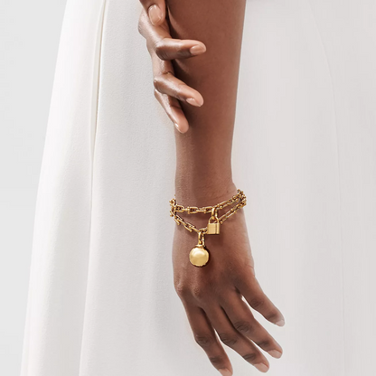 [Eterna Jewels]HARDWEAR SMALL WRAP GOLD BRACELET