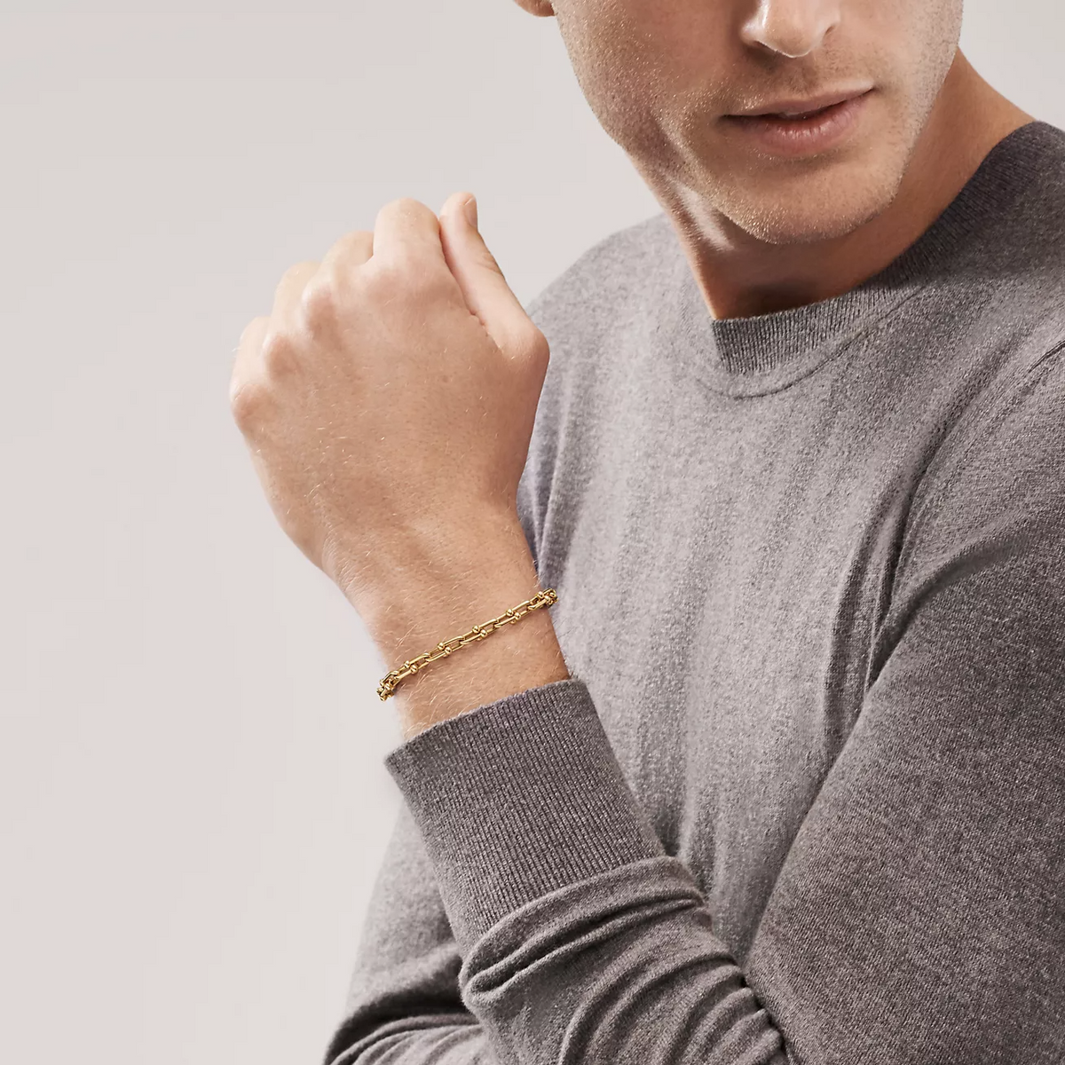 [Eterna Jewels]HARDWEAR SMALL LINK 26 MOTIF GOLD BRACELET