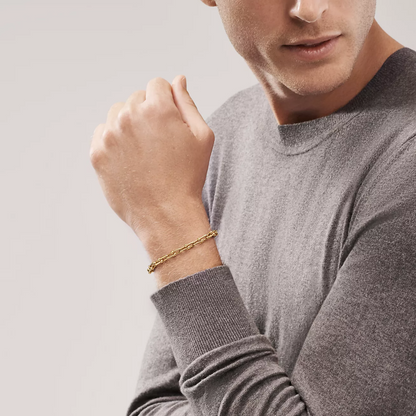 [Eterna Jewels]HARDWEAR SMALL LINK 26 MOTIF GOLD BRACELET
