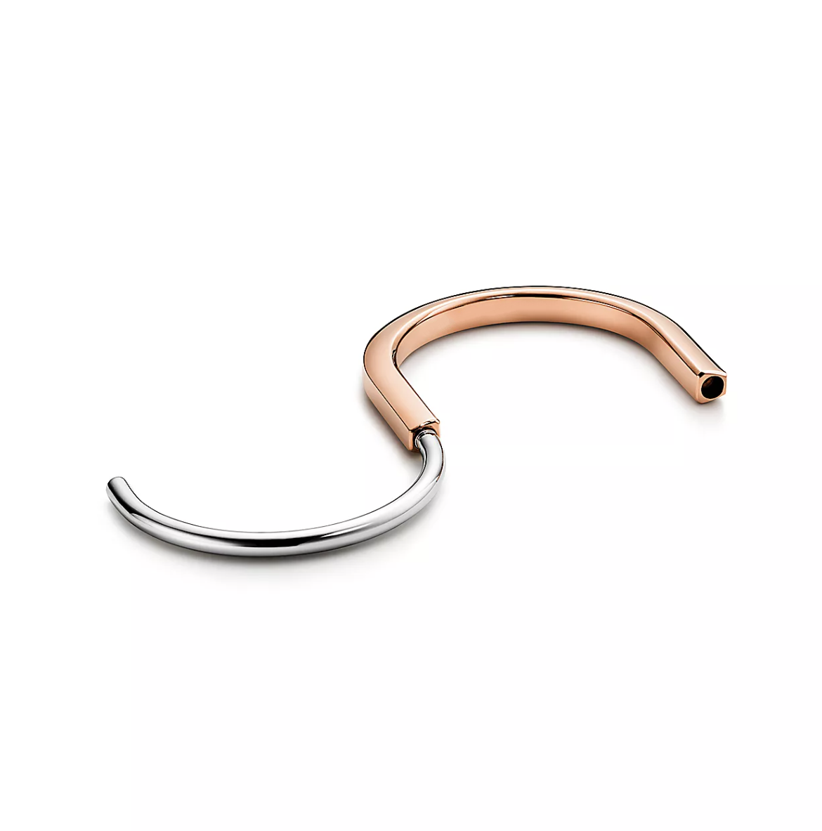 [Eterna Jewels]LOCK BRACELET ROSE AND WHITE GOLD