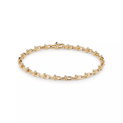[Eterna Jewels]HARDWEAR MICRO LINK 44 MOTIF GOLD BRACELET
