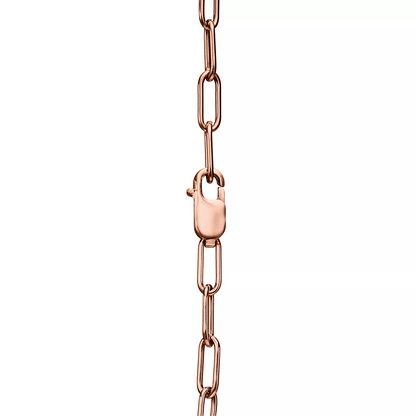 [Eterna Jewels]LOCK SMALL PENDANT PINK DIAMOND PINK GOLD NECKLACE