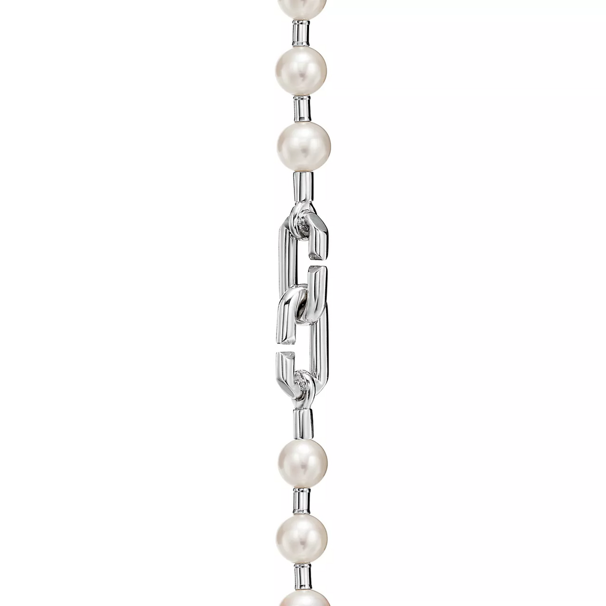 [Eterna Jewels]PEARL LOCK SILVER BRACELET