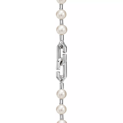 [Eterna Jewels]PEARL LOCK SILVER BRACELET