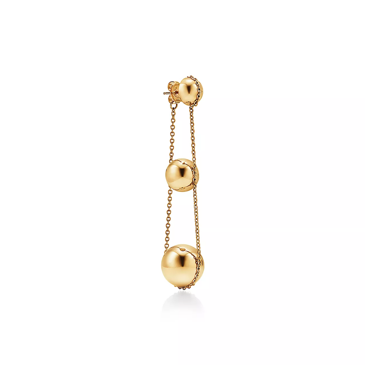 [Eterna Jewels]TRIPLE DROP GOLD EARRINGS