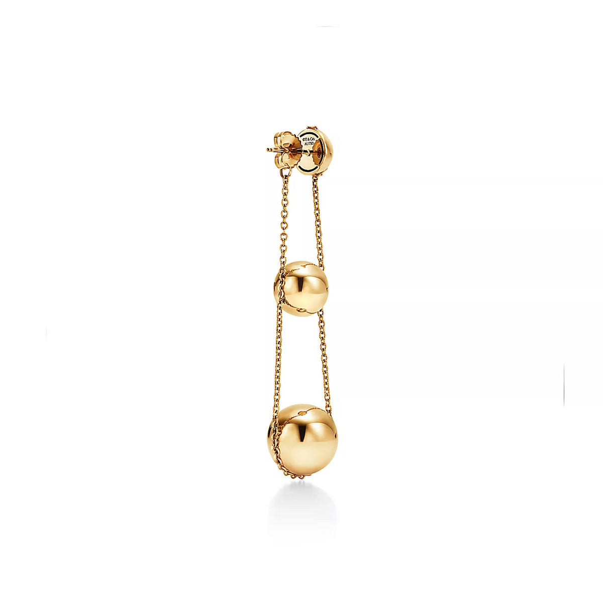 [Eterna Jewels]TRIPLE DROP GOLD EARRINGS