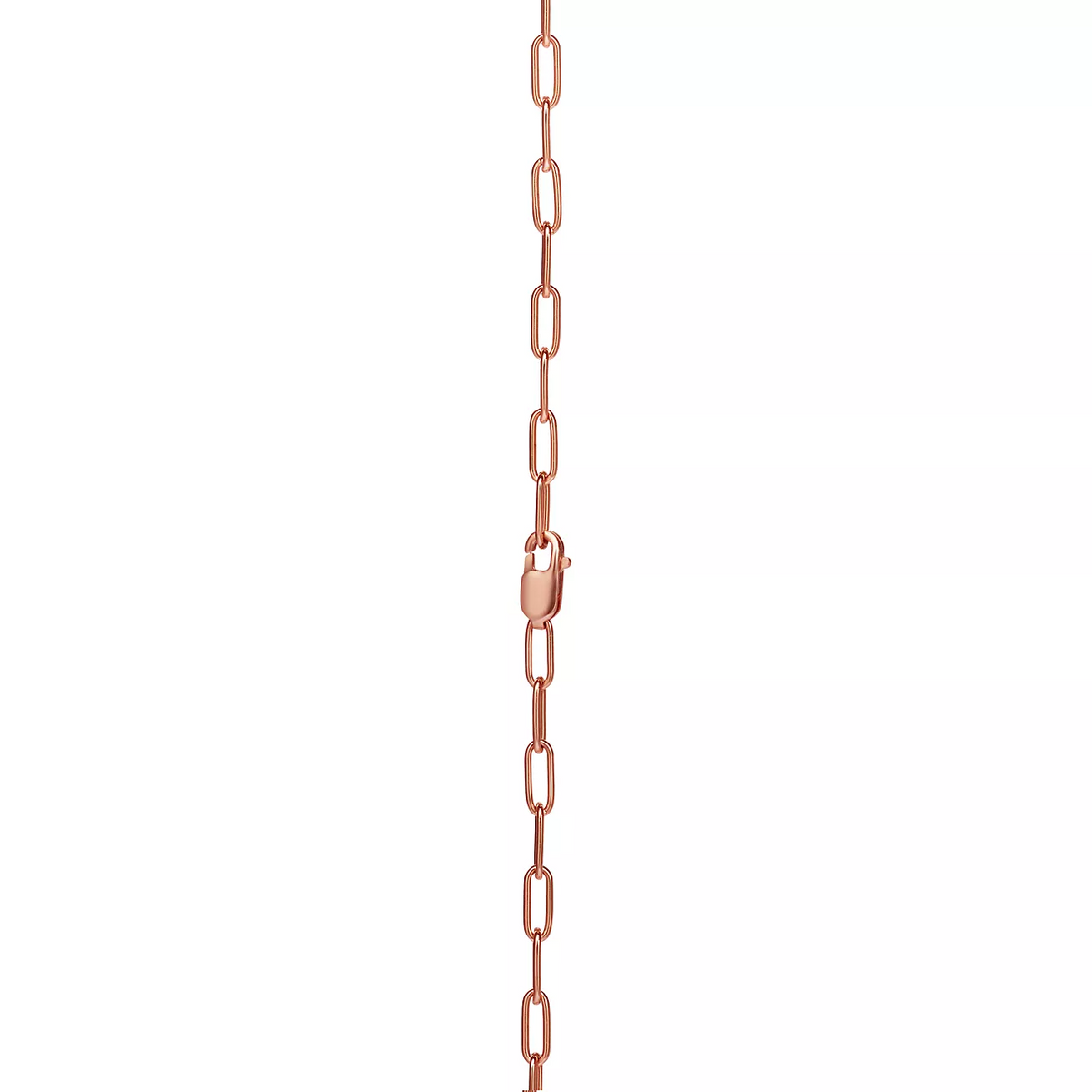 [Eterna Jewels]LOCK MEDIUM PENDANT PINK DIAMOND PINK GOLD NECKLACE