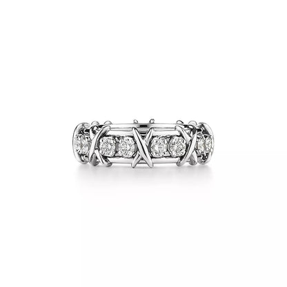 [Eterna Jewels]SIXTEEN STONE SILVER RING