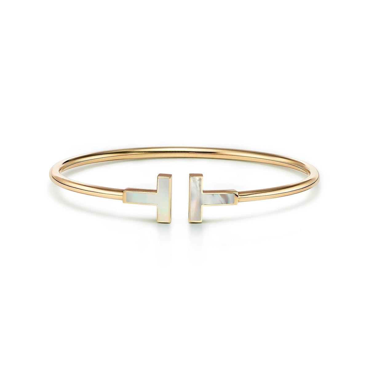 [Eterna Jewels]T BRACELET 1.8MM MOP PINK GOLD