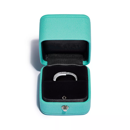 [Eterna Jewels]LOCK RING SILVER DIAMOND PAVED
