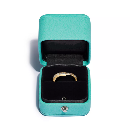 [Eterna Jewels]LOCK RING GOLD DIAMOND PAVED