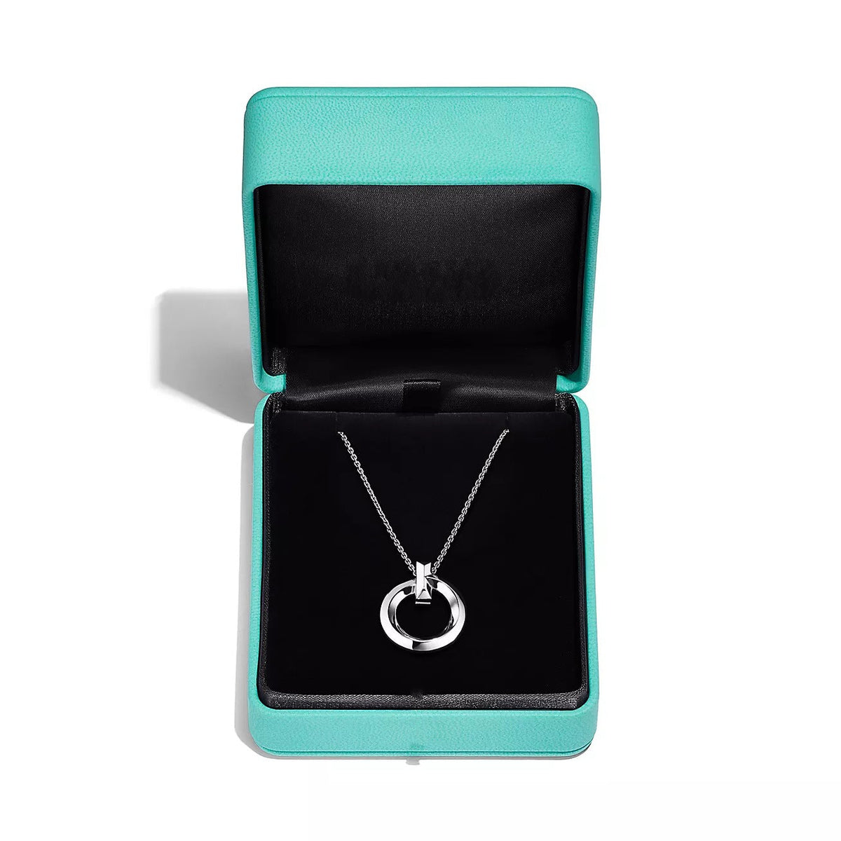[Eterna Jewels]T CIRCLE PENDENT SILVER NECKLACE