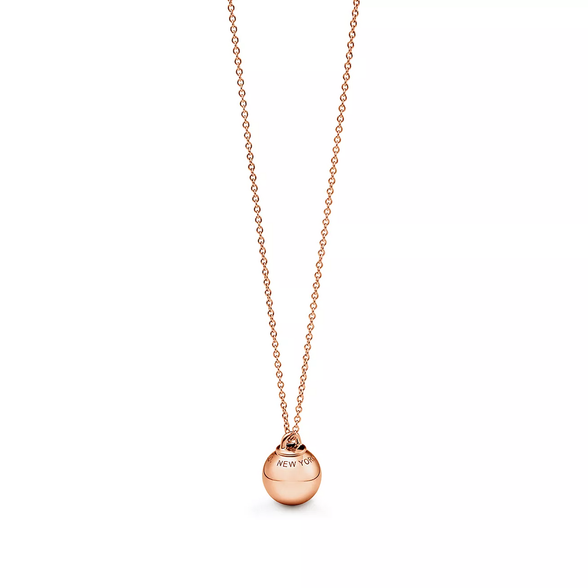 [Eterna Jewels]BALL PENDANT 12.75MM NECKLACE