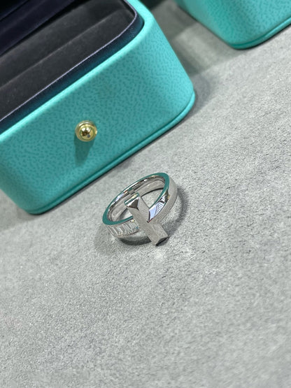 [Eterna Jewels]T1 WIDE 4.5MM DIAMOND RING