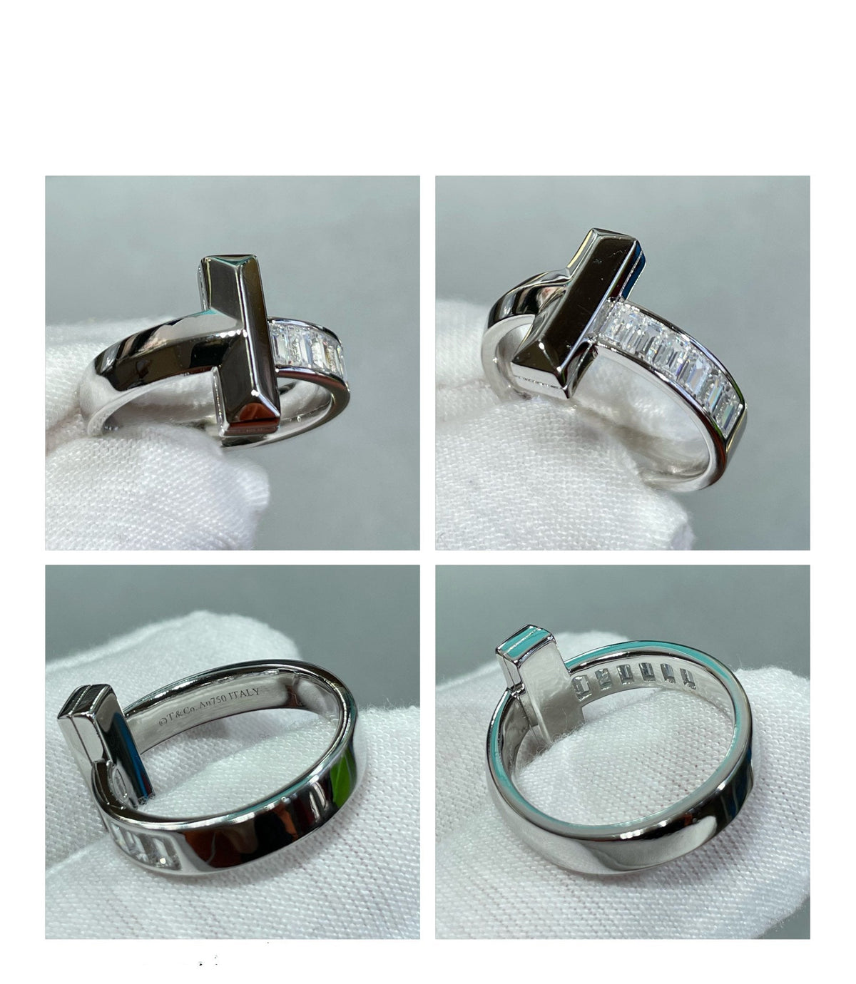 [Eterna Jewels]T1 WIDE 4.5MM DIAMOND RING