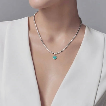 [Eterna Jewels]RETURN TO TIF SILVER BEAD NECKLACE