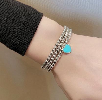 [Eterna Jewels]RETURN TO TIF SILVER BEAD NECKLACE