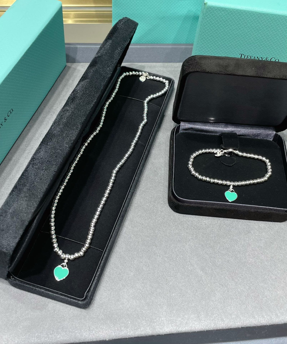 [Eterna Jewels]RETURN TO TIF SILVER BEAD NECKLACE