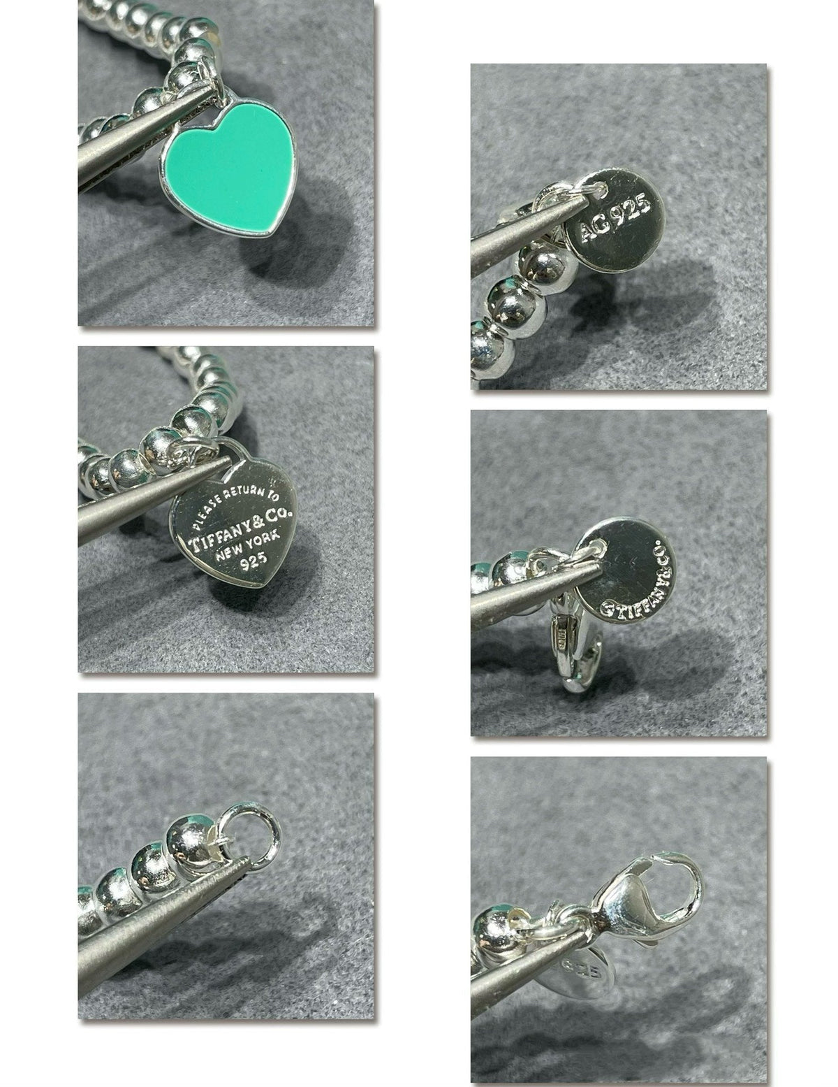 [Eterna Jewels]RETURN TO TIF SILVER BEAD NECKLACE