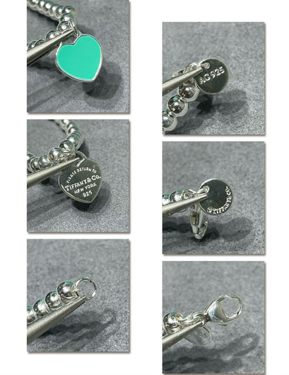 [Eterna Jewels]RETURN TO TIF SILVER BEAD NECKLACE