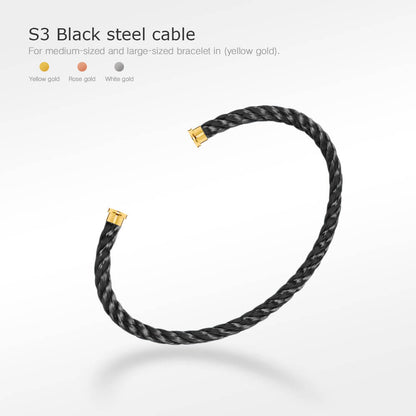 [Eterna Jewels]FORCE SERIES BRACELET CABLES 50 CHOICES (DIY SELECTION)