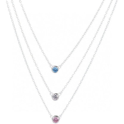 [Eterna Jewels]ELSA PERETTI SERIES SINGLE DIAMOND SIMPLE NECKLACE