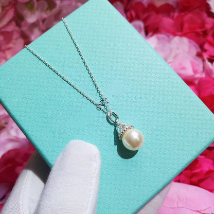 [Eterna Jewels]PEARL PENDANT GATSBY ZIEGFELD PEARL SILVER NECKLACE