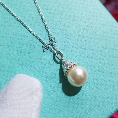 [Eterna Jewels]PEARL PENDANT GATSBY ZIEGFELD PEARL SILVER NECKLACE