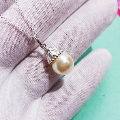 [Eterna Jewels]PEARL PENDANT GATSBY ZIEGFELD PEARL SILVER NECKLACE