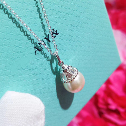 [Eterna Jewels]PEARL PENDANT GATSBY ZIEGFELD PEARL SILVER NECKLACE