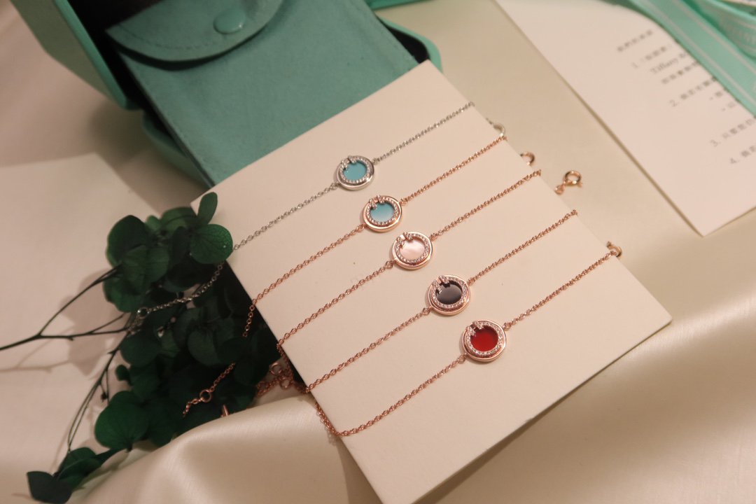 [Eterna Jewels]DIAMOND CIRCLE PINK GOLD BRACELET