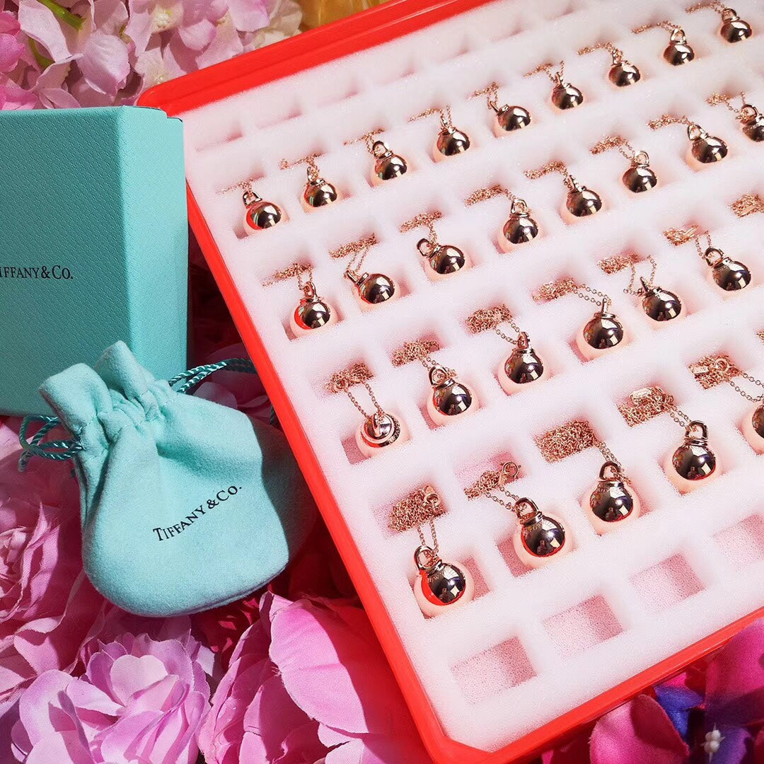 [Eterna Jewels]HARDWEAR PENDENTIF BALL ROSE NECKLACE