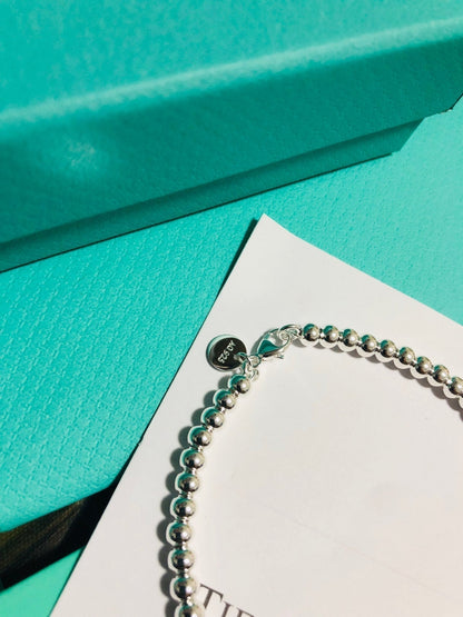 [Eterna Jewels]LOVE TIFFANY RED HEART TAG BEAD BRACELET