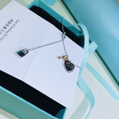 [Eterna Jewels]LOVE HEART TAG KEY NECKLACE