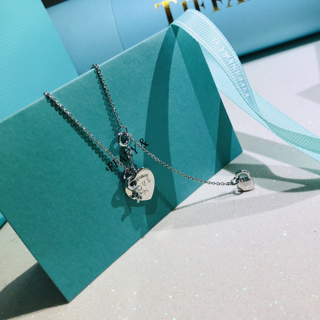 [Eterna Jewels]LOVE HEART TAG KEY NECKLACE