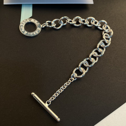 [Eterna Jewels]TOGGLE TAG BRACELET SILVER
